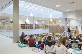 Het nieuwe IKC De Toverberg in Zoetermeer is een school zonder klaslokalen