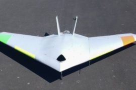 Drone bestuurd met lucht