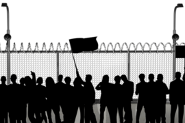 Zelfde groepje actievoerders te zien bij 48 asielprotesten door hele land